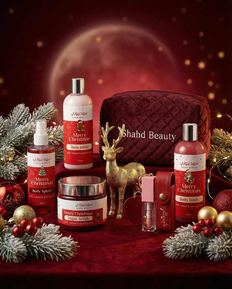 بكج الكرسمس الحصري – الإصدار المحدود (4 منتجات + 2 هدايا وتوصيل مجاني )